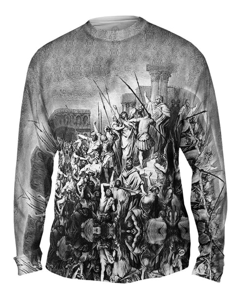 Gustave Dore - "St Paul Rescued From The Multitude" (1891) Mens Long Sleeve