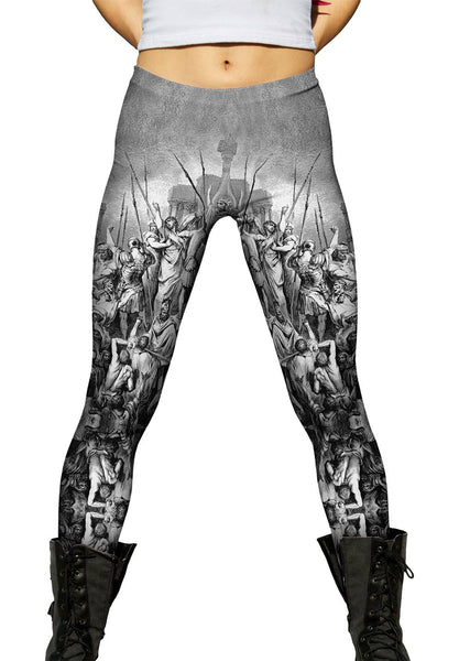 Gustave Dore - "St Paul Rescued From The Multitude" (1891) Womens Leggings