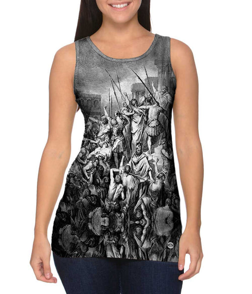 Gustave Dore - "St Paul Rescued From The Multitude" (1891) Womens Tank Top