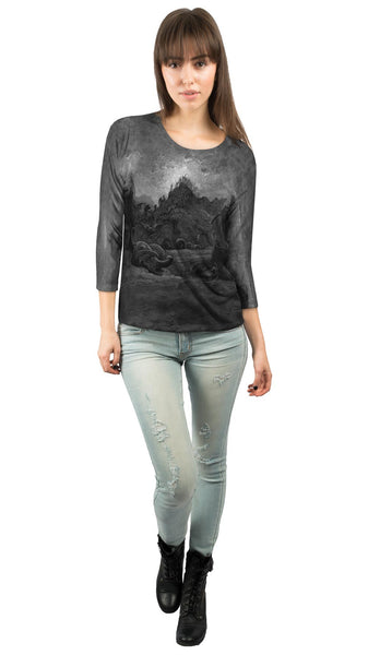 Gustave Dore - "Paradise Lost" Womens 3/4 Sleeve