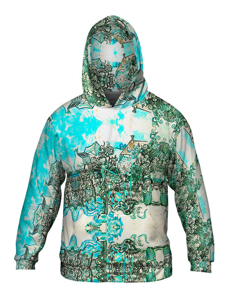 Vincent Van Gogh  - "Old Vineyard With Peasant Woman" (1890)&nbsp;Mens Hoodie Sweater