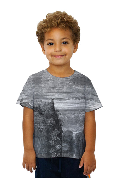 Kids Gustave Dore - "Paradise Lost 5" Kids T-Shirt