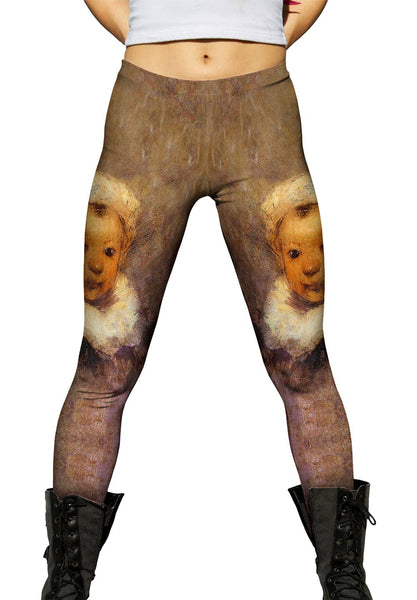 Paul Gauiguine - "Portrait Of A Child Aline Gauguine"&nbsp;Womens Leggings