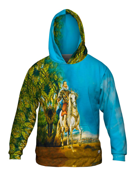 Rubens - "Retrato Ecuestre Del Duque De Lerma"&nbsp;Mens Hoodie Sweater