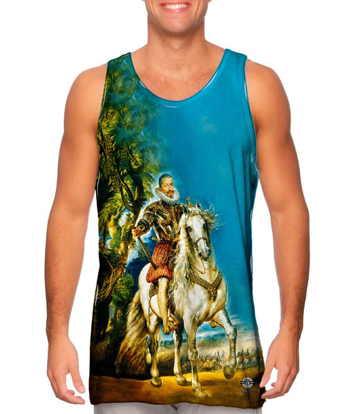 Rubens - "Retrato Ecuestre Del Duque De Lerma"&nbsp;Mens Tank Top