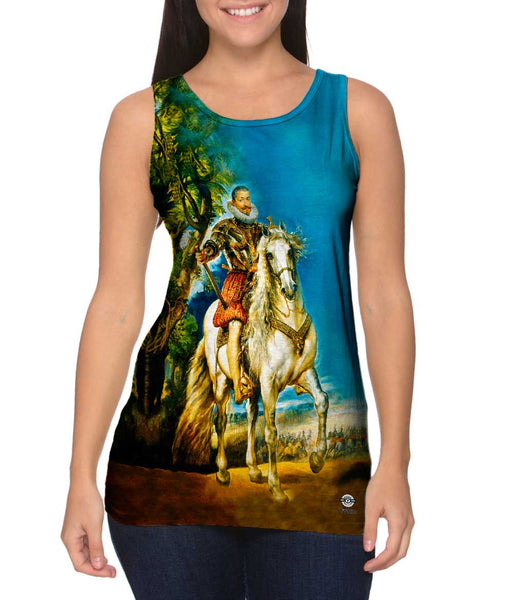 Rubens - "Retrato Ecuestre Del Duque De Lerma"&nbsp;Womens Tank Top