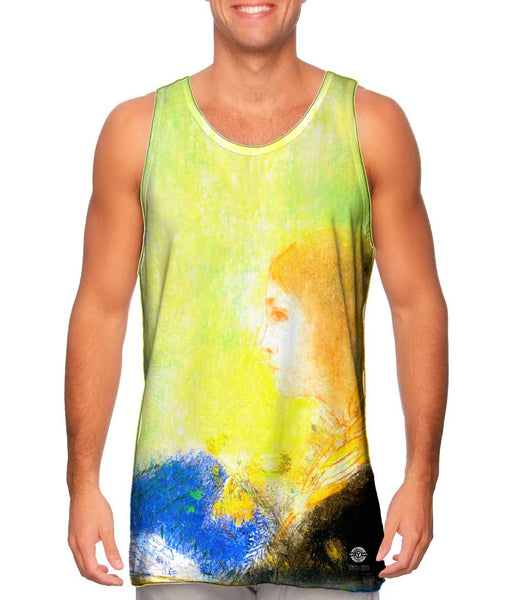 Odilon Redon - "Profile Of A Young Girl"&nbsp;Mens Tank Top