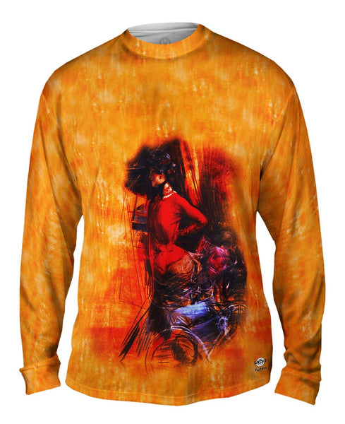 Giovanni Boldini - "Lady In Red Coat" (1878)&nbsp;Mens Long Sleeve