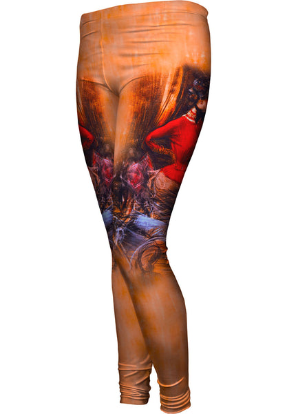 Giovanni Boldini - "Lady In Red Coat" (1878)&nbsp;Womens Leggings