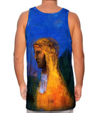 Odilon Redon - "The Druidess" (1893)