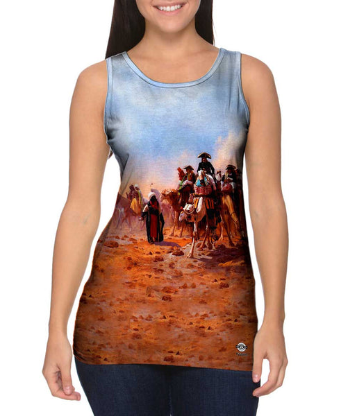 Jeanleon Gerome - "General Bonaparte With His Military Staff In Egypt" (1863)&nbsp;Womens Tank Top