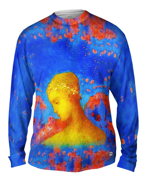 Odilon Redom - "Beatrice" (1885)&nbsp;Mens Long Sleeve