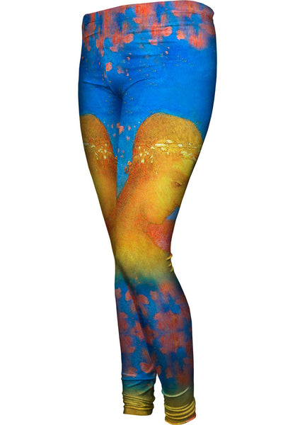 Odilon Redom - "Beatrice" (1885)&nbsp;Womens Leggings