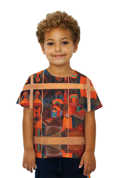 Kids Paul Klee - "Temple Gardens" (1920) Kids T-Shirt