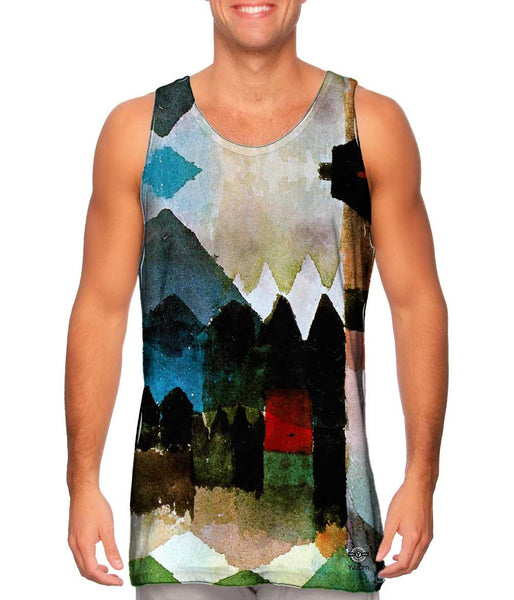 Paul Klee - "Fohn im Marc_#_schen Garten" (1915)&nbsp;Mens Tank Top