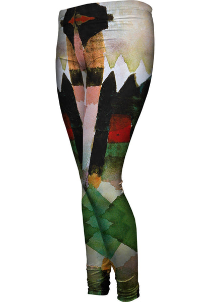 Paul Klee - "Fohn im Marc_#_schen Garten" (1915)&nbsp;Womens Leggings