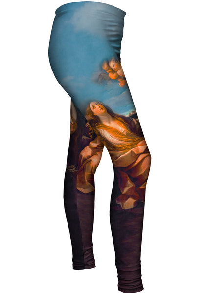 Guido Reni - "St Mary Magdalene" (1632) Womens Leggings