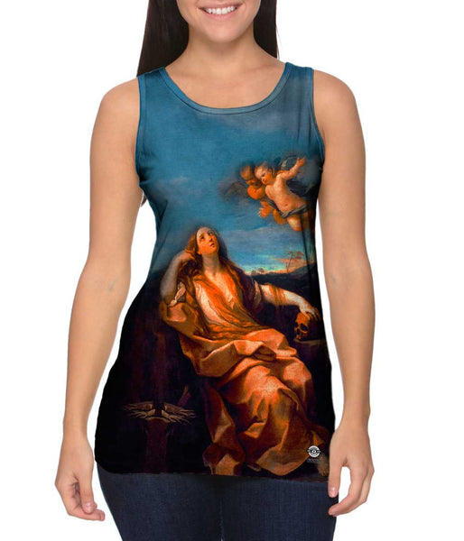 Guido Reni - "St Mary Magdalene" (1632) Womens Tank Top