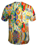 Robert Delaunay - "Tall Portuguese Woman" (1916)