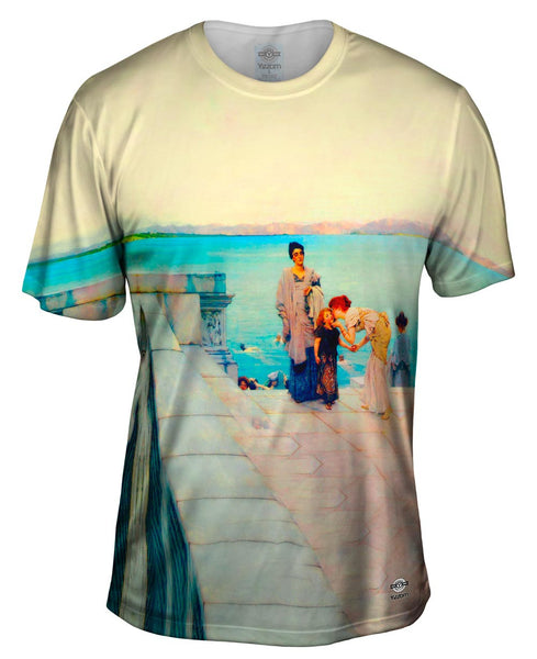 Sir Lawrence Alma Tadema - "Creation A Kiss" (1891)&nbsp;Mens T-Shirt
