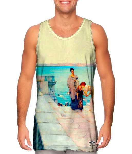 Sir Lawrence Alma Tadema - "Creation A Kiss" (1891)&nbsp;Mens Tank Top