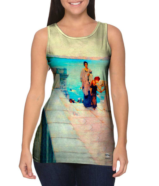 Sir Lawrence Alma Tadema - "Creation A Kiss" (1891)&nbsp;Womens Tank Top