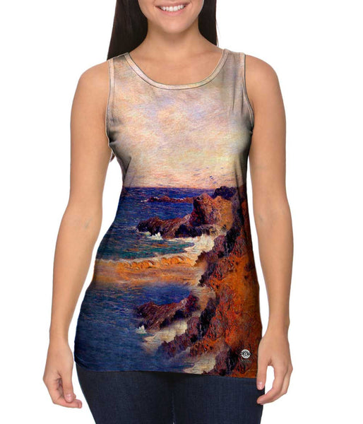 Paul Guaquin - "Coastal Hand Scape" (1855)&nbsp;Womens Tank Top