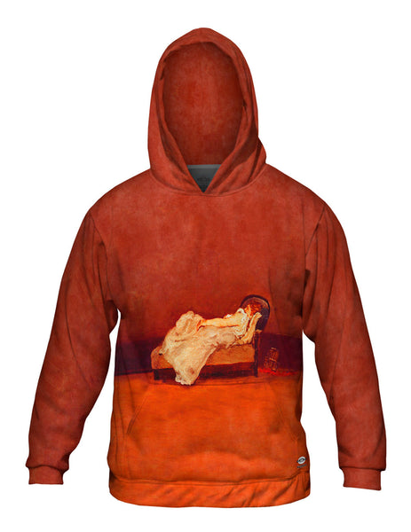 Paul Guaquin - "Mette asleep On A Sofa" (1875)&nbsp;Mens Hoodie Sweater