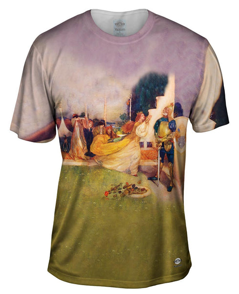 William Russell Flint - "Seventh of William Russell Flint_#_s Princess Ida" (1909)&nbsp;Mens T-Shirt
