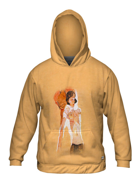Egon Schiele - "Semi-nude Reclining"&nbsp;Mens Hoodie Sweater
