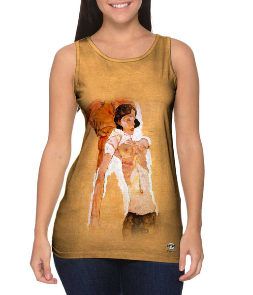 Egon Schiele - "Semi-nude Reclining"&nbsp;Womens Tank Top