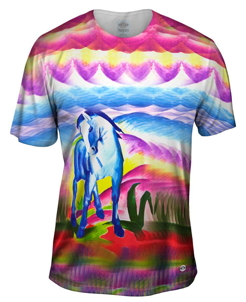 Franz Marc - "Blaues Pferd I" (1914)&nbsp;Mens T-Shirt
