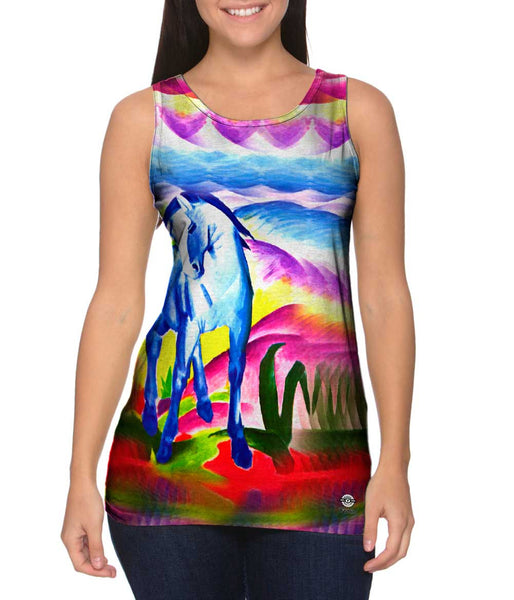 Franz Marc - "Blaues Pferd I" (1914)&nbsp;Womens Tank Top