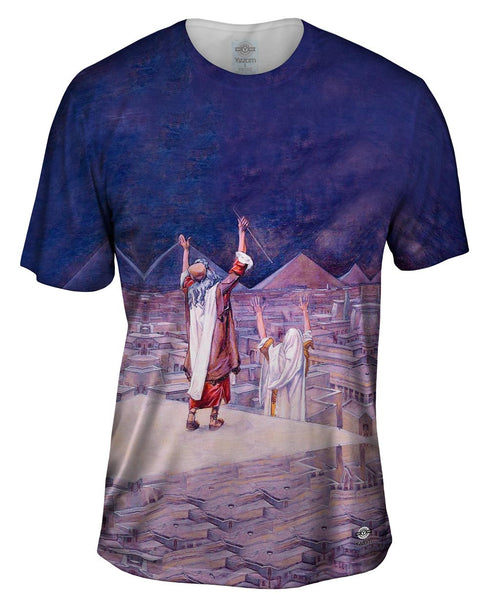 James Tissot - "The Plague Of Locuts" (1885) Mens T-Shirt