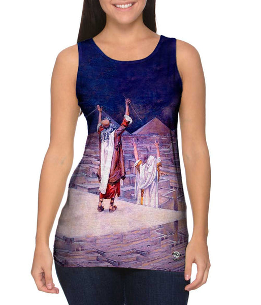 James Tissot - "The Plague Of Locuts" (1885) Womens Tank Top