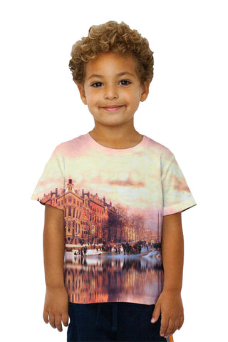 Kids Cornelis Springer - "View On Heerengracht In Amsterdam"