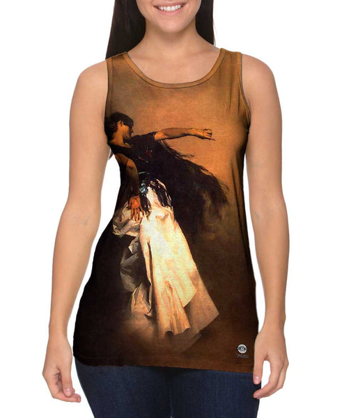 Felicien Rops - "Spanish Dancer" (1881)&nbsp;Womens Tank Top