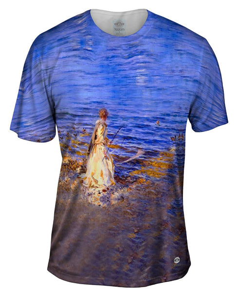 John Singer - "Girl Fishing" (1913)&nbsp;Mens T-Shirt