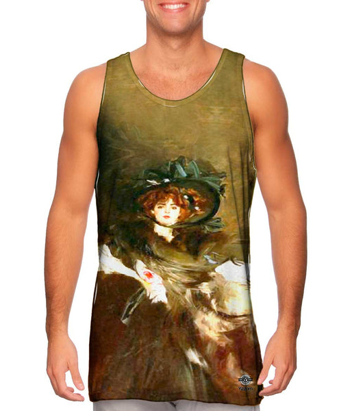 Giovanni Boldini - "Portrait Mademoiselle Lantelme" (1907)&nbsp;Mens Tank Top