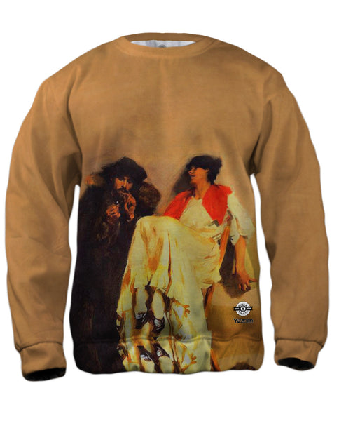 John Singer Sargent - "The Sulphur Match" (1882)&nbsp;Mens Sweatshirt