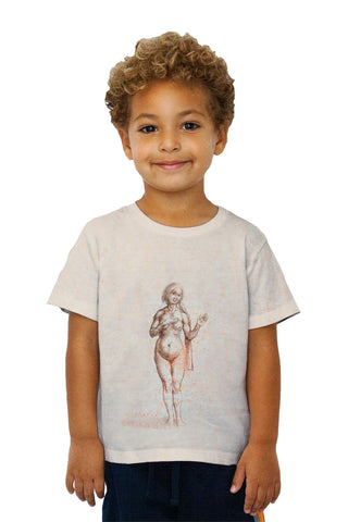 Kids Albrecht Dürer - "Female Nude" (1493)