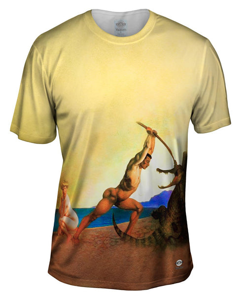 Albrecht Durer - "Persee Killing The Dragon" (1910)&nbsp;Mens T-Shirt
