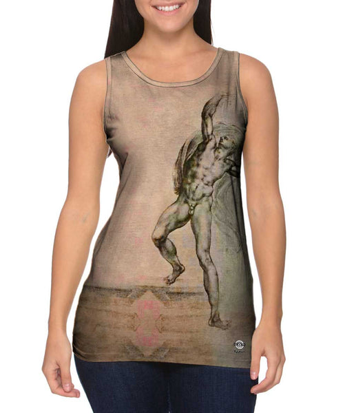 Miguel Ángel - "The Risen Christ" (1533) Womens Tank Top