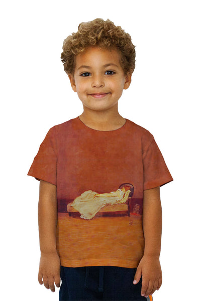 Kids Paul Gauguin - "Mette asleep on a sofa" (1875)&nbsp;Kids T-Shirt