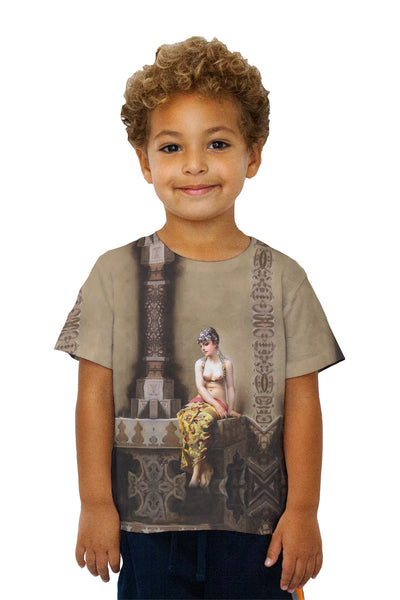 Kids Luis Ricardo Falero - "The Enchantress" (1878)&nbsp;Kids T-Shirt