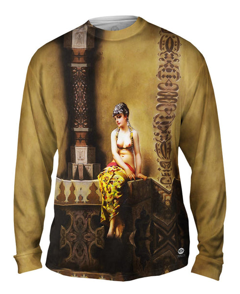 Luis Ricardo Falero - "The Enchantress" (1878) Mens Long Sleeve