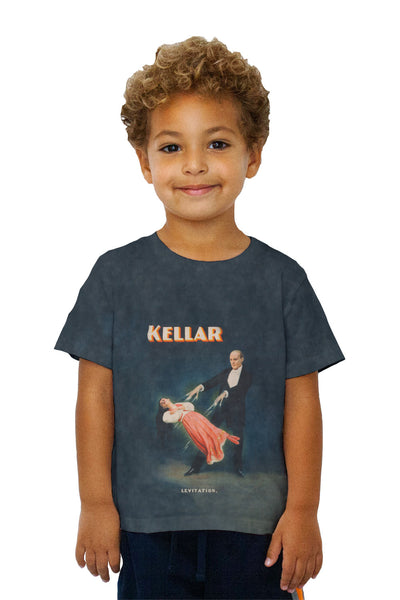 Kids "Kellar, Levitation, Magician Poster"&nbsp;Kids T-Shirt