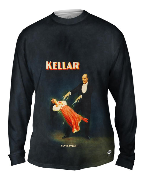 "Kellar, Levitation, Magician Poster" Mens Long Sleeve
