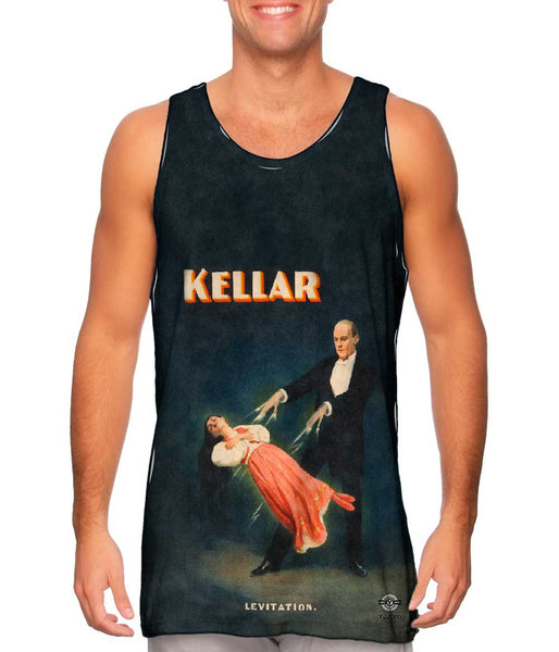 "Kellar, Levitation, Magician Poster" Mens Tank Top