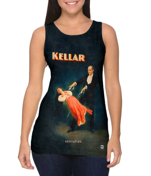 "Kellar, Levitation, Magician Poster" Womens Tank Top